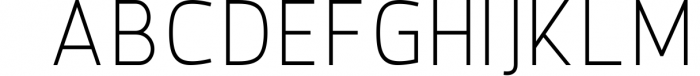 Crops - A Clean Sans Serif 3 Font LOWERCASE