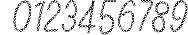 Cross Stitch Font Font OTHER CHARS