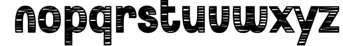 Cross Font LOWERCASE