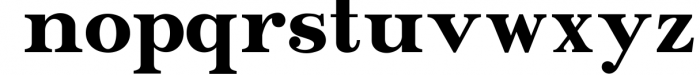Crotila - Serif Display 1 Font LOWERCASE