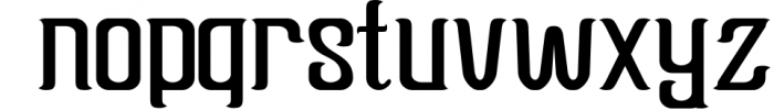 Crustacea Font LOWERCASE