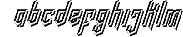 crypton stone type 3 Font LOWERCASE
