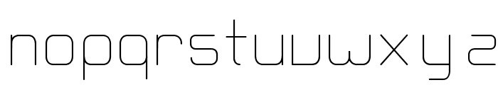 CR21MODERNRegular Font LOWERCASE