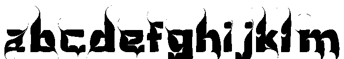 CROSSED CREATION DEMO REGULAR FONT