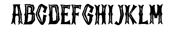 CROVELLA Regular Font UPPERCASE