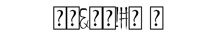 CROWN HORROR Font OTHER CHARS
