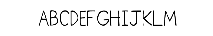 CRU-Chaipot-Hand-Written Font UPPERCASE