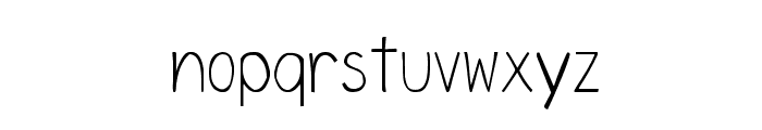 CRU-Chaipot-Hand-Written Font LOWERCASE