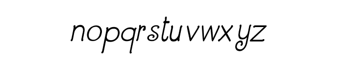 CRU-Dissaramas-Bold Italic Font LOWERCASE