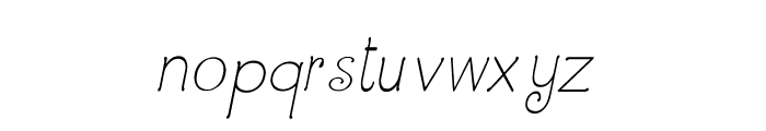 CRU-Dissaramas-Italic Font LOWERCASE