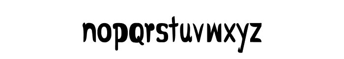 CRU-Jariya-Bold Font LOWERCASE