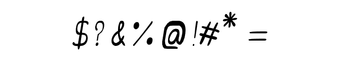 CRU-Jariya-Hand-Written-Italic Font OTHER CHARS