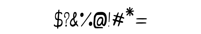CRU-Jariya-Italic Font OTHER CHARS