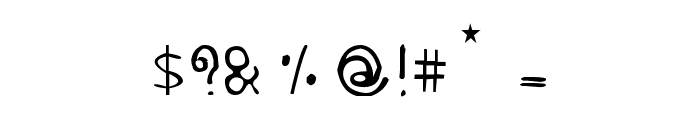 CRU-Jeelada-hand-written Font OTHER CHARS