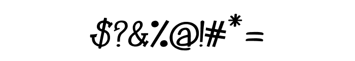 CRU-Kanda-Bold,ital V.2 Font OTHER CHARS