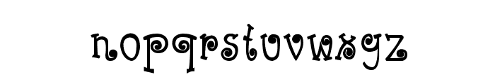 CRU-Kanda-Hand-Written-Bold Font LOWERCASE