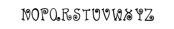 CRU-Kanda-Hand-Written Font UPPERCASE