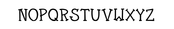 CRU-Kanda v.2 Font UPPERCASE