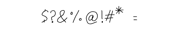 CRU-Pharit-Hand-Written v2 Regular Font OTHER CHARS