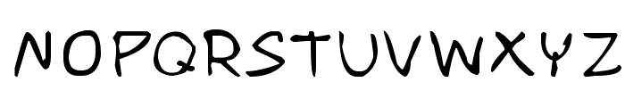 CRU-Pharit-Hand-Written Font UPPERCASE