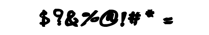 CRU-Pharit-Hand-WrittenBold Font OTHER CHARS