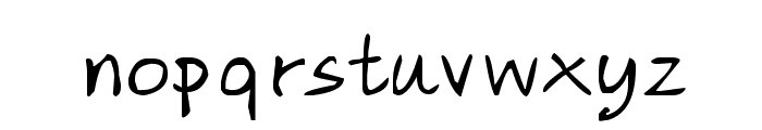 CRU-Pharit-Hand-Written Font LOWERCASE