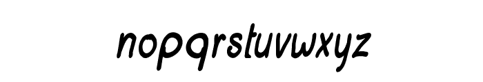 CRU-chonticha-handwrittenItalic Font LOWERCASE