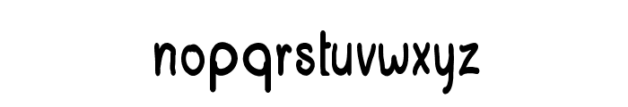 CRU-chonticha-handwritten Font LOWERCASE