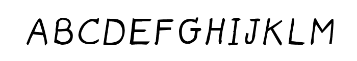CRU-dissaramas-Hand-Written Bold Italic Font UPPERCASE
