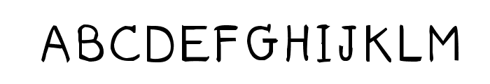CRU-dissaramas-Hand-Written Bold Font UPPERCASE