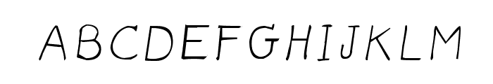 CRU-dissaramas-Hand-Written Italic Font UPPERCASE