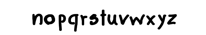 CRU-pokawin-Hand-Written bold Font LOWERCASE