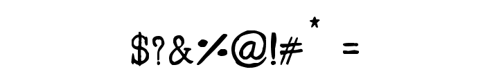 CRU-sittirong Font OTHER CHARS