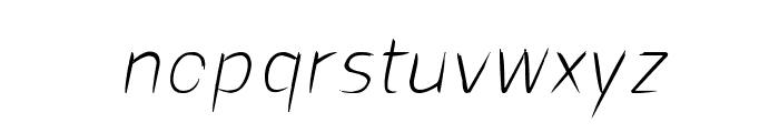 CRU-visarut New Font LOWERCASE