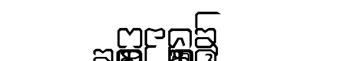 Cr-Maekok by Berm Font LOWERCASE