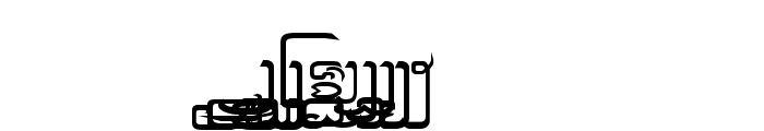 Cr-Maekorn by Berm Font UPPERCASE