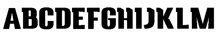 Crabs Slab Extra Bold Font UPPERCASE