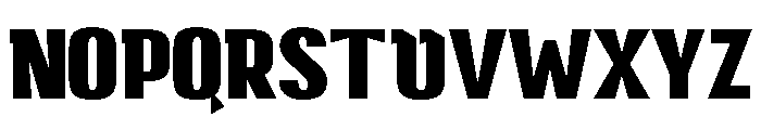 Crabs Slab Extra Bold Font UPPERCASE