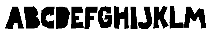Crafteez Font UPPERCASE