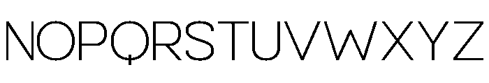 Crafter Dreams Light Font LOWERCASE