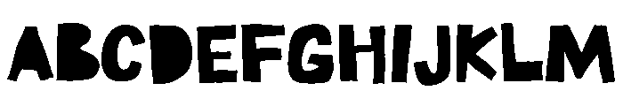 Craftour Font UPPERCASE