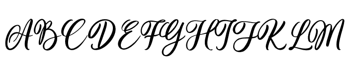 Cranberry Font UPPERCASE
