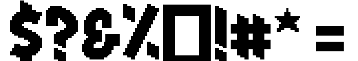 Crang Font OTHER CHARS