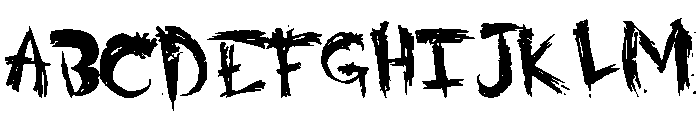 CrappyClothing Font UPPERCASE