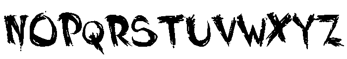 CrappyClothing Font UPPERCASE