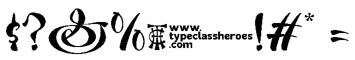 Cravello DEMO Font OTHER CHARS