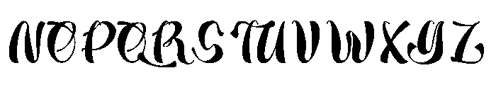 Cravello DEMO Font UPPERCASE