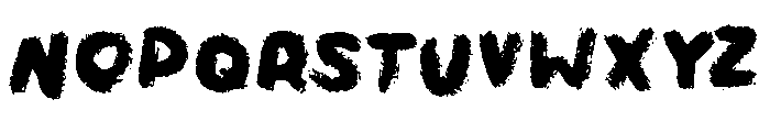 Crayon and the Wolf Font UPPERCASE