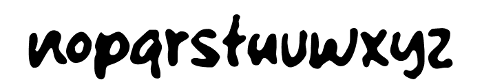 Crazy Work Font LOWERCASE