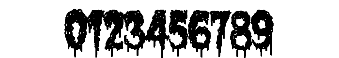 Creaking Crypt Font OTHER CHARS